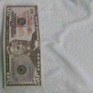 $50.00 Bill Wallet